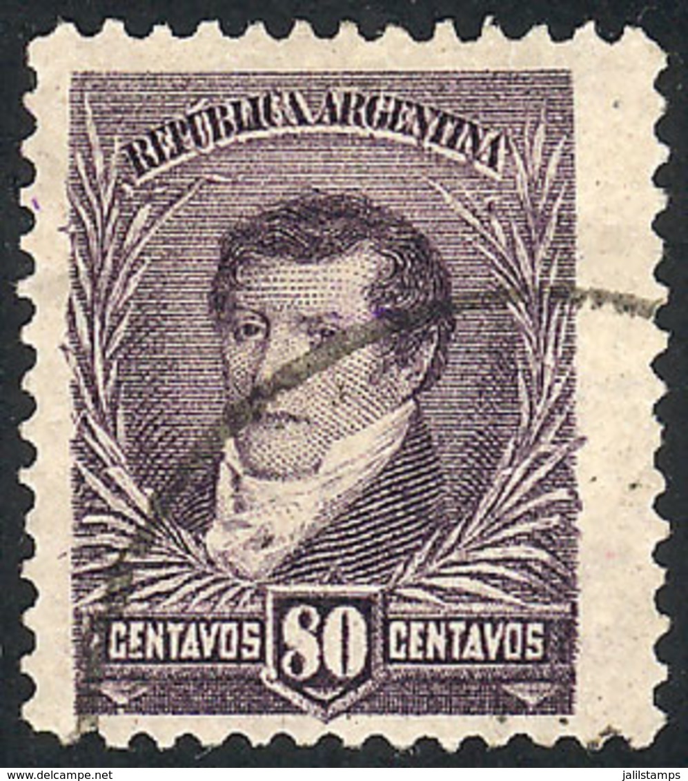 ARGENTINA: GJ.201, Perf 12, Used, VF Quality! - Autres & Non Classés