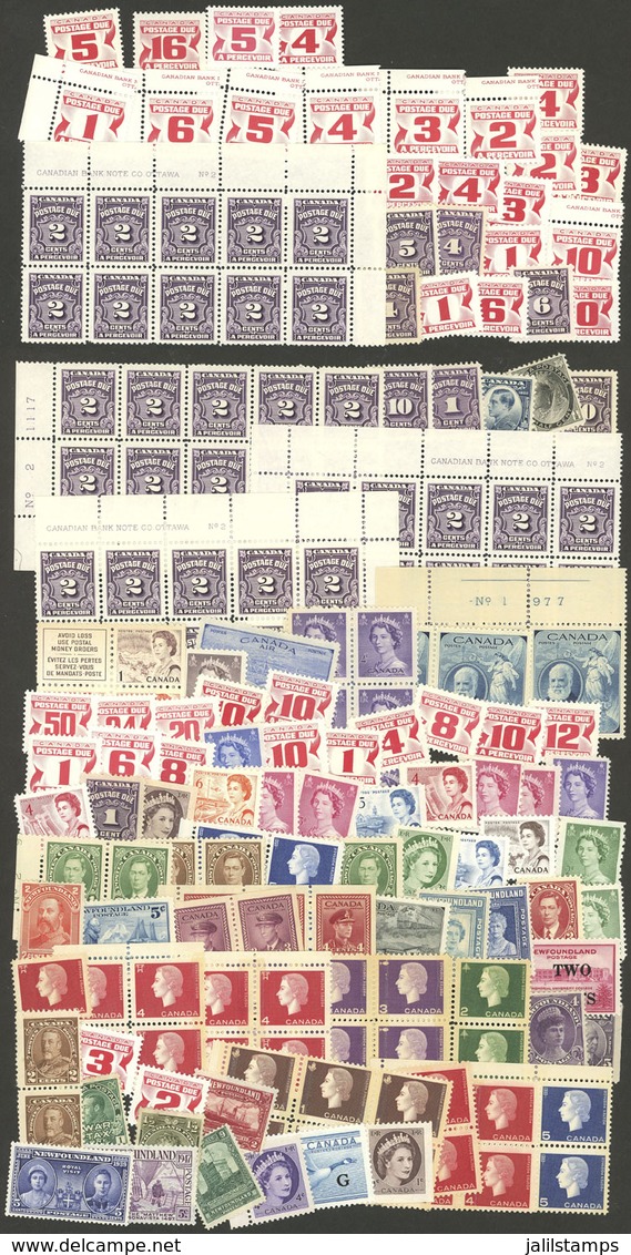 CANADA: Group Of Unused Stamps, Mint Or MNH, Very Fine General Quality! ATTENTION: Please View ALL The Photos Of The Lot - Autres & Non Classés