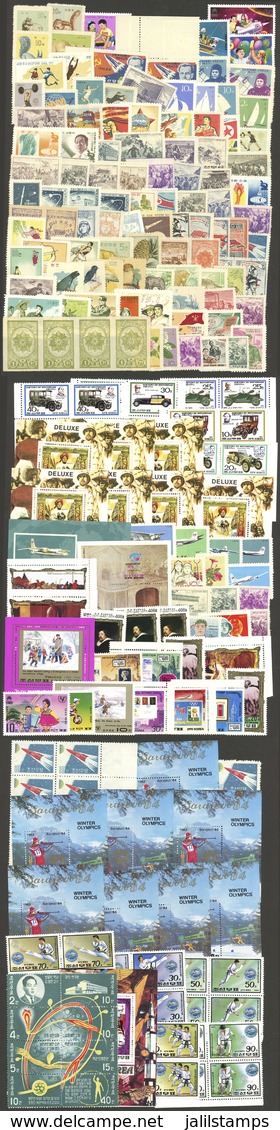 NORTH KOREA: Envelope Containing A Spectacular Lot Of Stamps, Sets And Souvenir Sheets Of All Periods, VERY THEMATIC, Mo - Korea, North