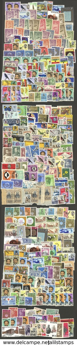 ETHIOPIA: Group Of Stamps Mostly Used, Almost All Of Fine To Very Fine General Quality, Interesting! - Ethiopia