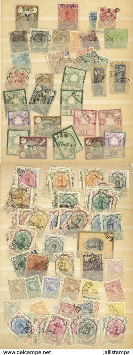 IRAN: Stockbook With Huge Stock Of Old Stamps, Used Or Mint, In General Of Fine To Very Fine Quality. The Catalog Value  - Iran