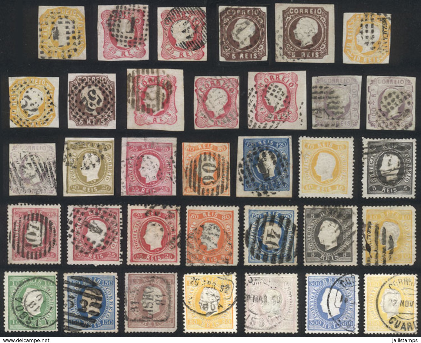 PORTUGAL: Small Group Of Very Old Stamps, Fine To Very Fine General Quality, Good Opportunity! - Other & Unclassified