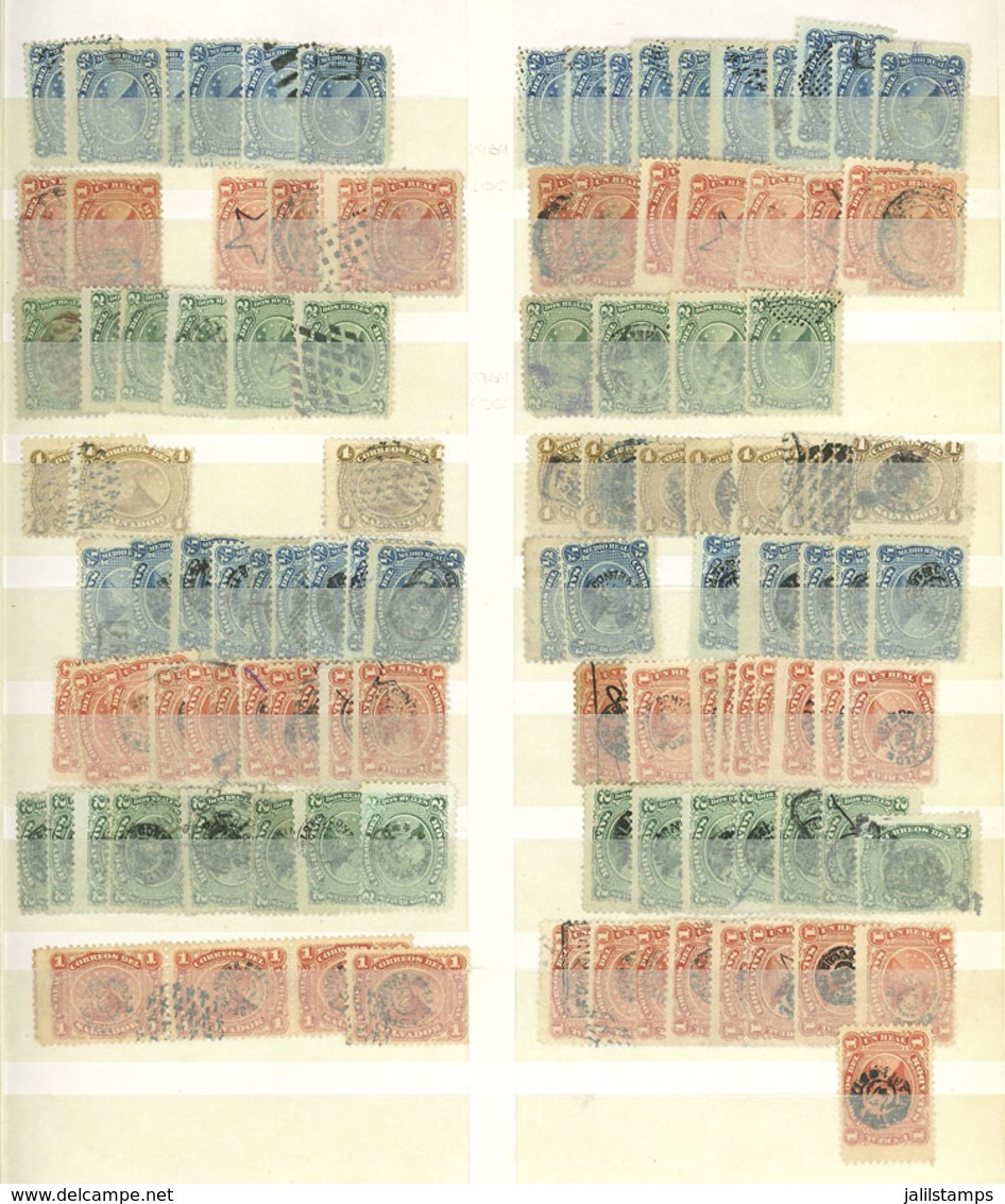 EL SALVADOR: Attractive Stock Of Many Hundreds (probably Thousands) Of Good Stamps And Sets In Large Stockbook, Many Rar - El Salvador