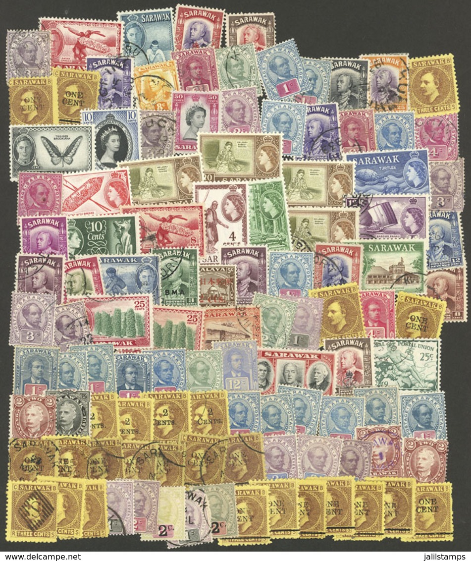 SARAWAK: Small Lot Of Used Or Mint Stamps, Very Fine General Quality, Good Opportunity! - Sarawak (...-1963)