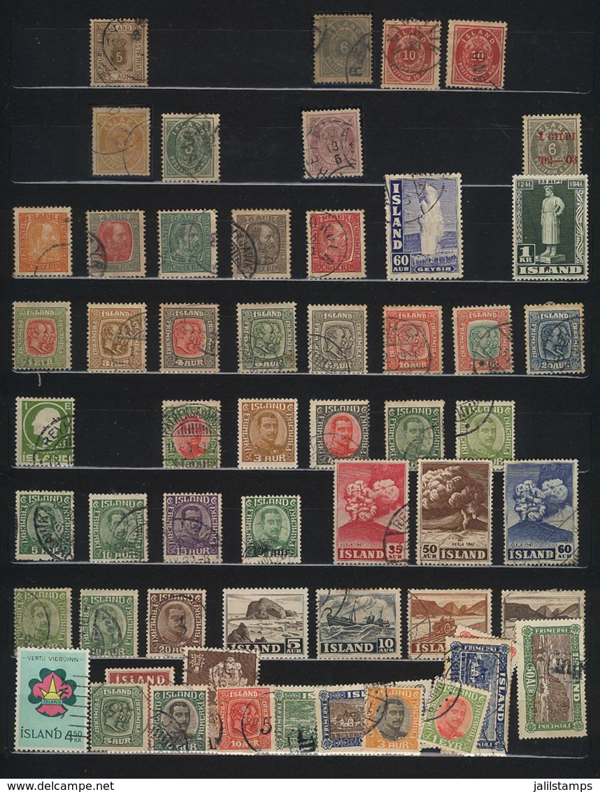 WORLDWIDE: Including British Colonies: Collection In Large Stockbook, With Many Interesting Stamps, High Catalog Value,  - Andere & Zonder Classificatie