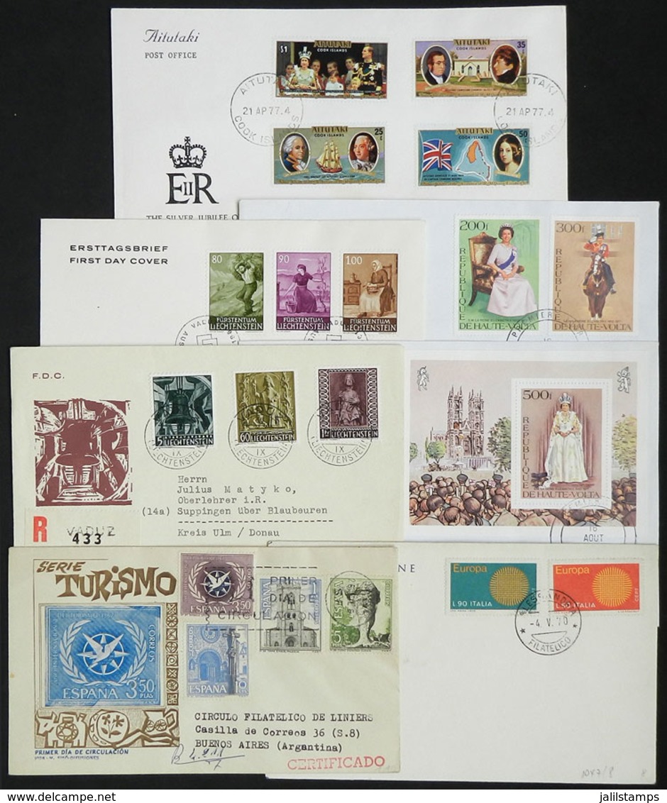 WORLDWIDE: 48 Varied First Day Covers, VERY THEMATIC, Very Fine Quality, Low Start! - Andere & Zonder Classificatie