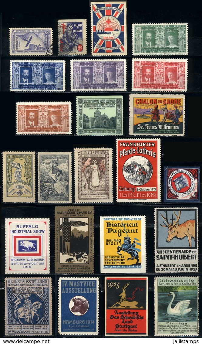 WORLDWIDE: Good Lot Of Cinderellas Of Various Countries, Most Old And Of Fine Quality, Low Start! - Cinderellas