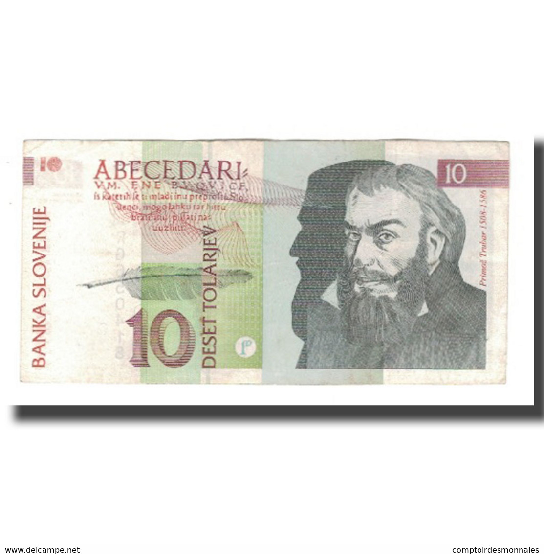 Billet, Slovénie, 10 Tolarjev, 1992, 1992-01-15, KM:11a, SUP - Slovenië