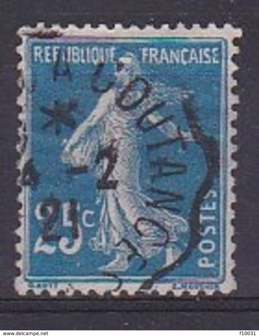 France Timbre Type Semeuse Fond Plein N° 140a° - 1906-38 Semeuse Camée