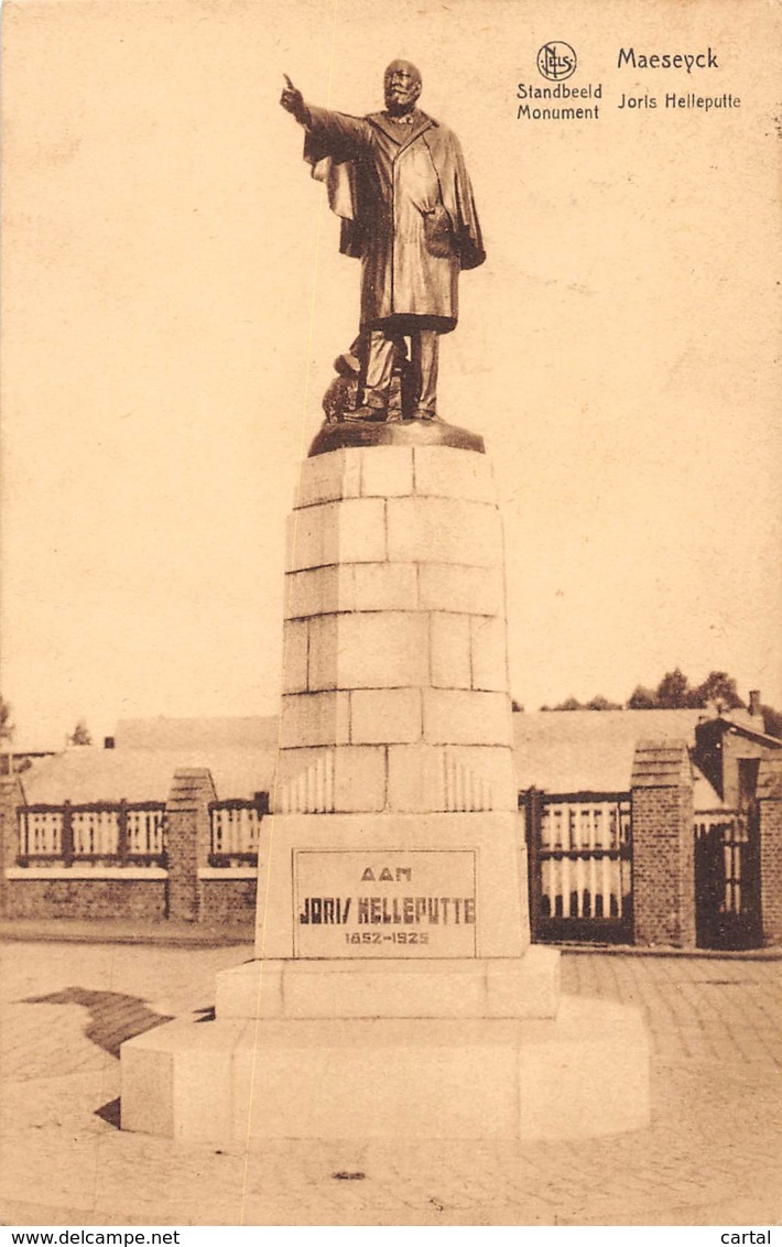 MAESEYCK - Standbeeld Joris Helleputte - Maaseik