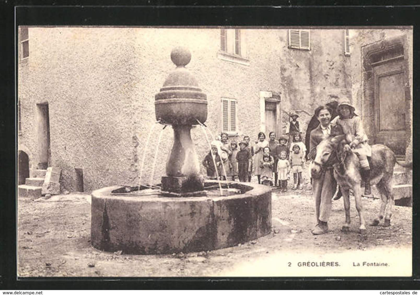 CPA Grèolieres, La Fontaine - Autres & Non Classés