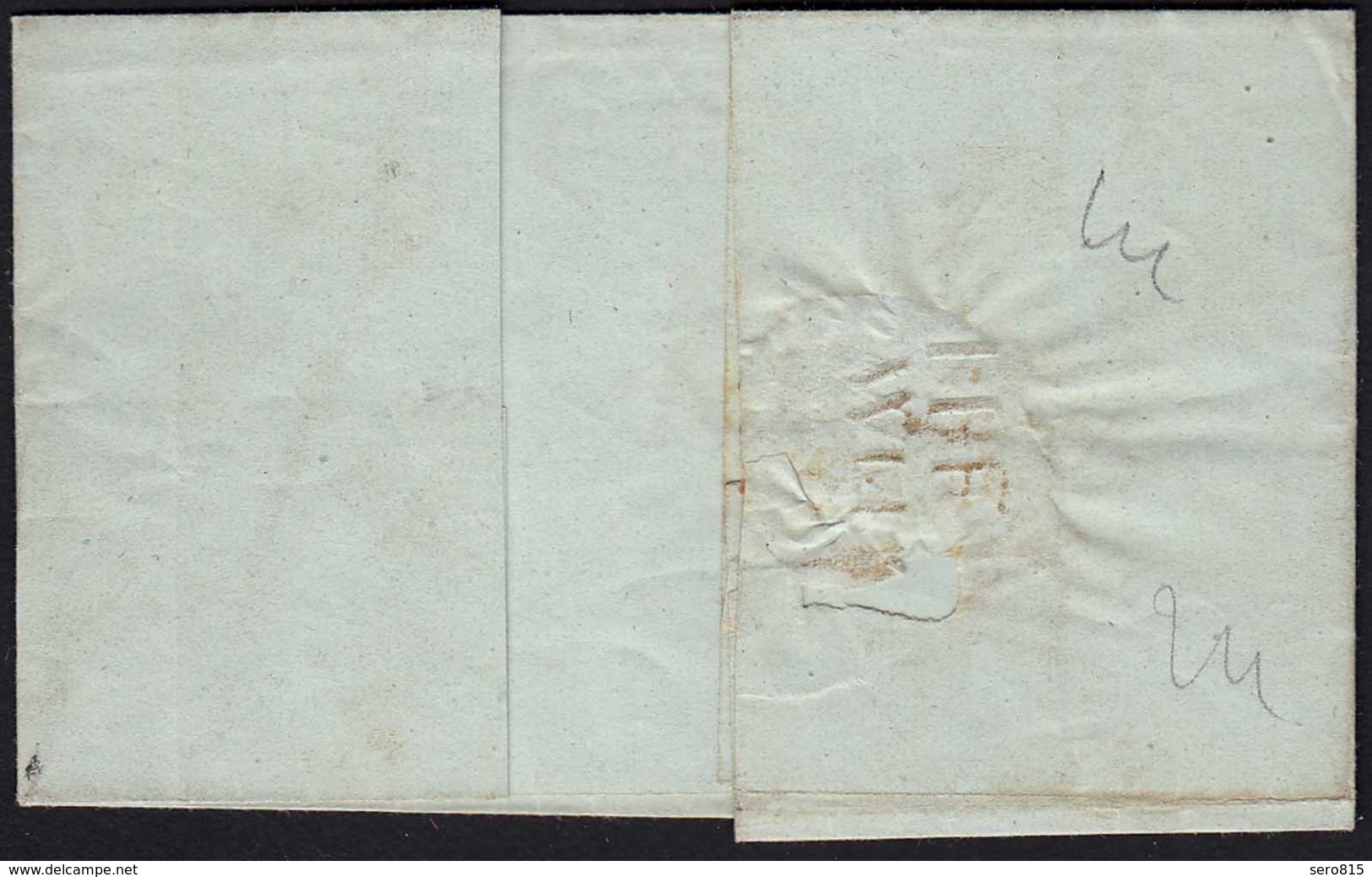 Schweiz 1856 Kleiner Brief Mit Inhalt Von EGLISAU L1  (23711 - Sonstige & Ohne Zuordnung