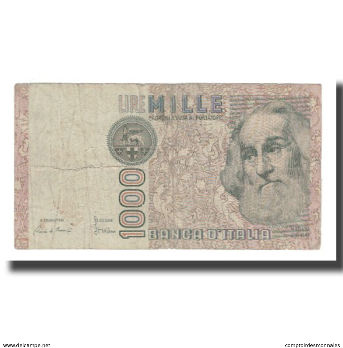 Billet, Italie, 1000 Lire, D.1982, KM:109a, B+ - 1000 Lire