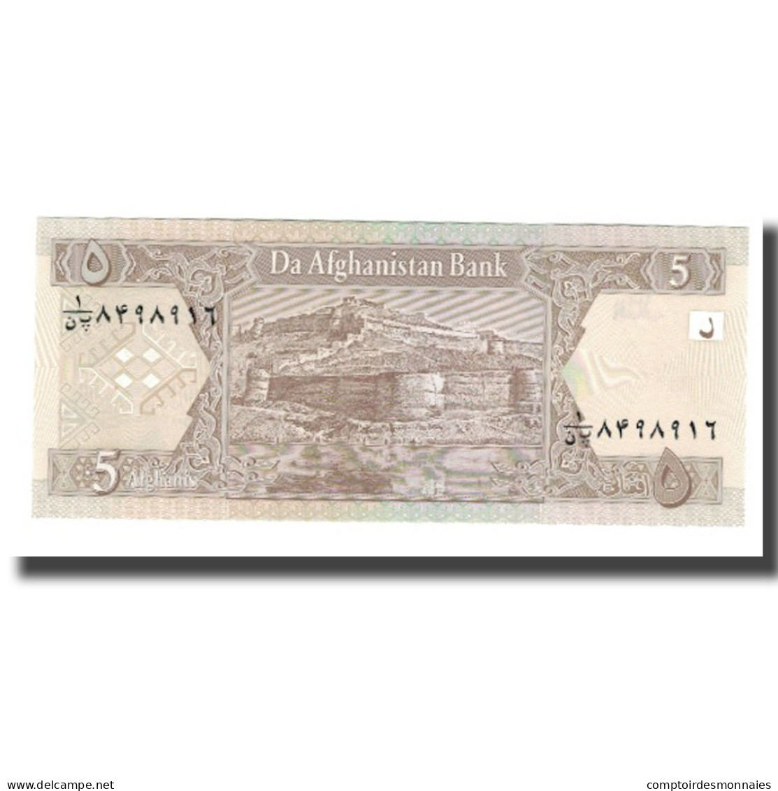 Billet, Afghanistan, 5 Afghanis, 2002, KM:66a, NEUF - Afghanistan