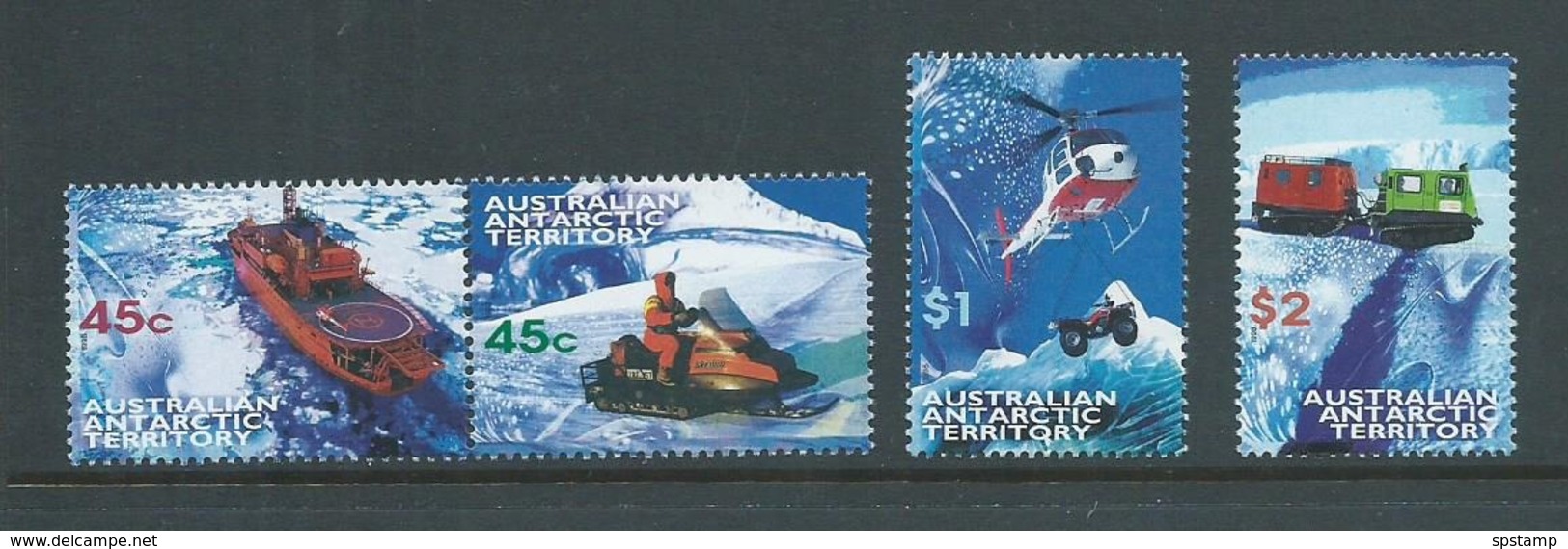 Australian Antarctic Territory 1998 Transport Set 4 MNH - Unused Stamps