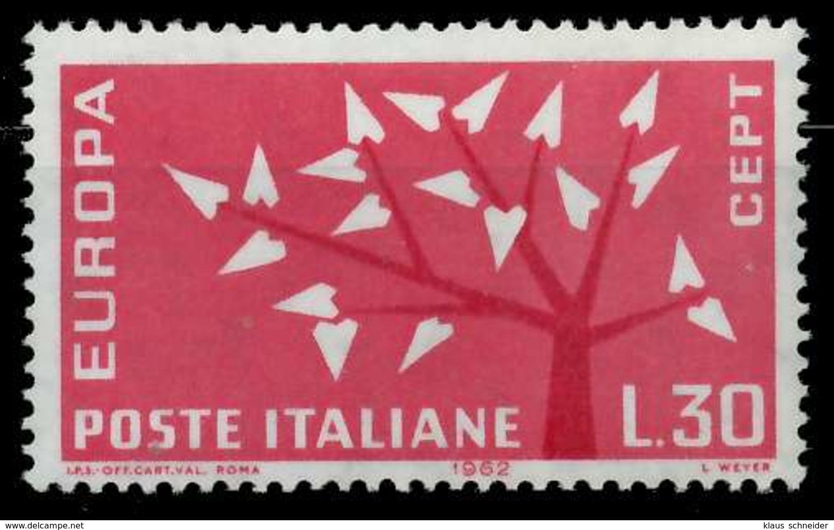 ITALIEN 1962 Nr 1129 Postfrisch SA1DE7E - 1961-70:  Nuovi