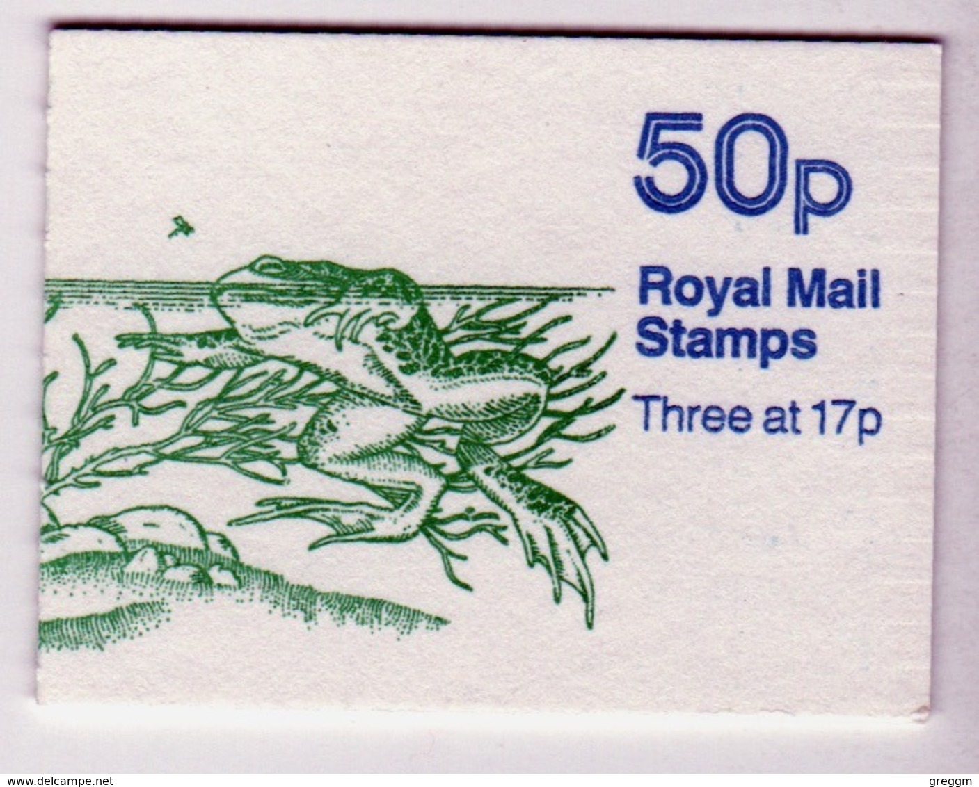 Great Britain 50p Booklet From The Pond Life Series Issued In July 1986. - Libretti