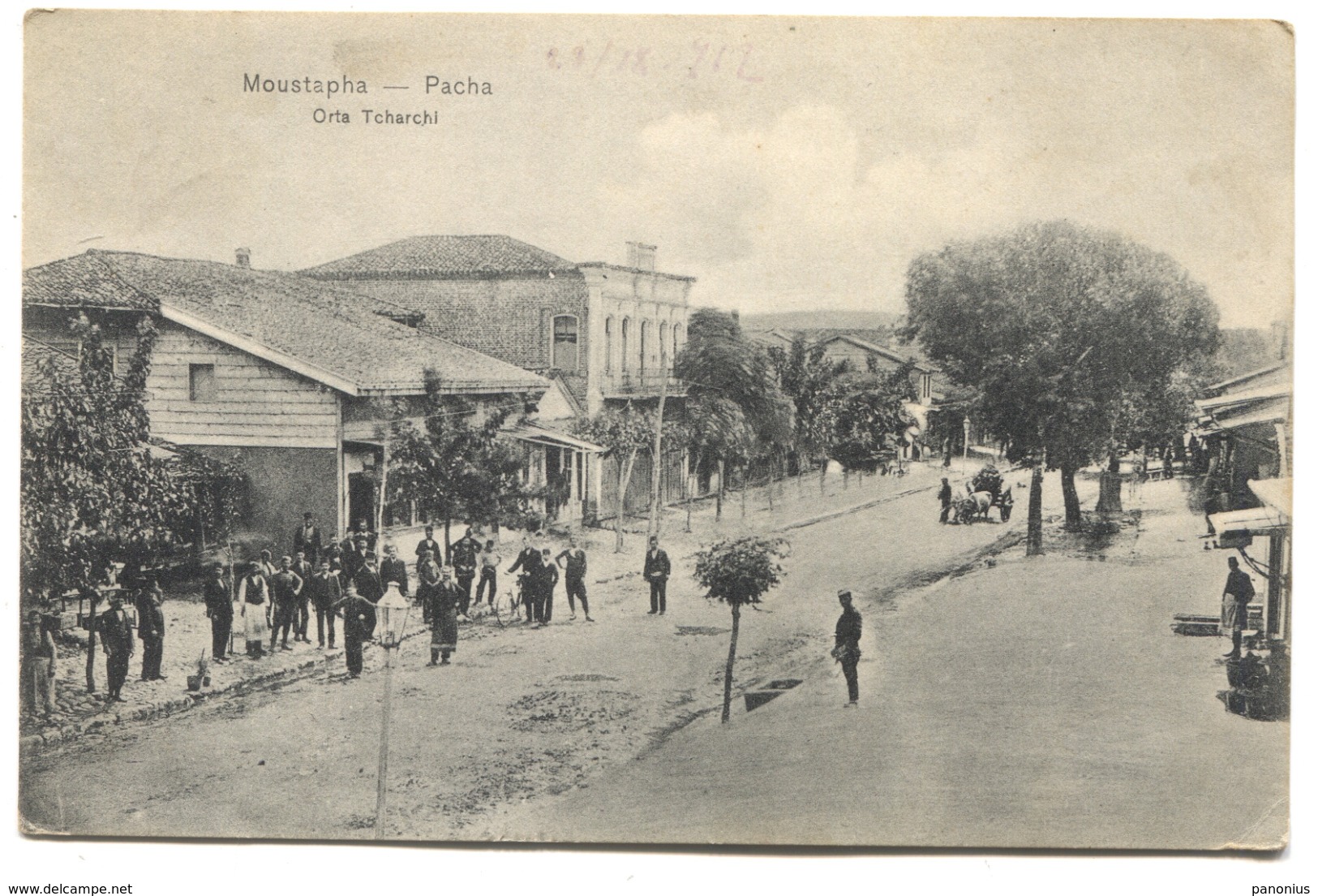 MOUSTAPHA PACHA - ORTA TCHARCHI, TURKEY, Year 1912 - Turquie