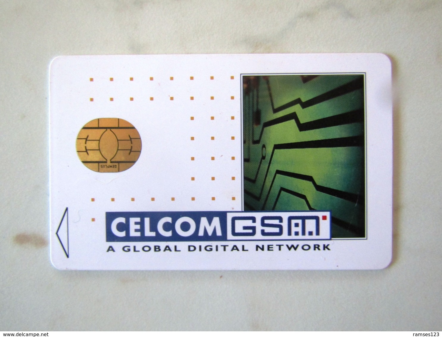 OLD GSM SIM    FULL SIZE MALAYSIA  CELCOM - Malaysia