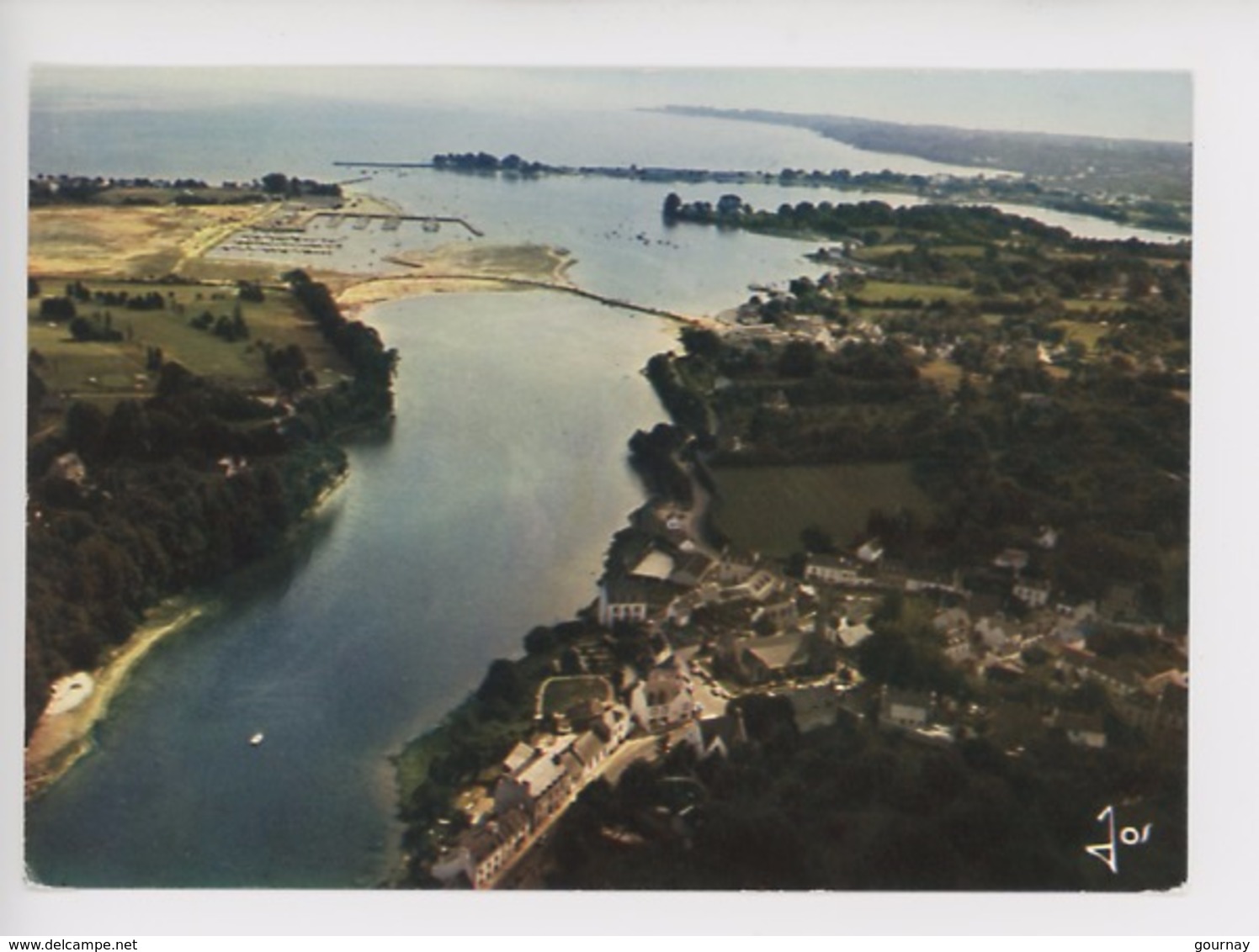 Forêt Fouesnant : Au Fond De L'Anse, Port La Forêt Et Cap Coz (aérienne N°1121) - Fouesnant