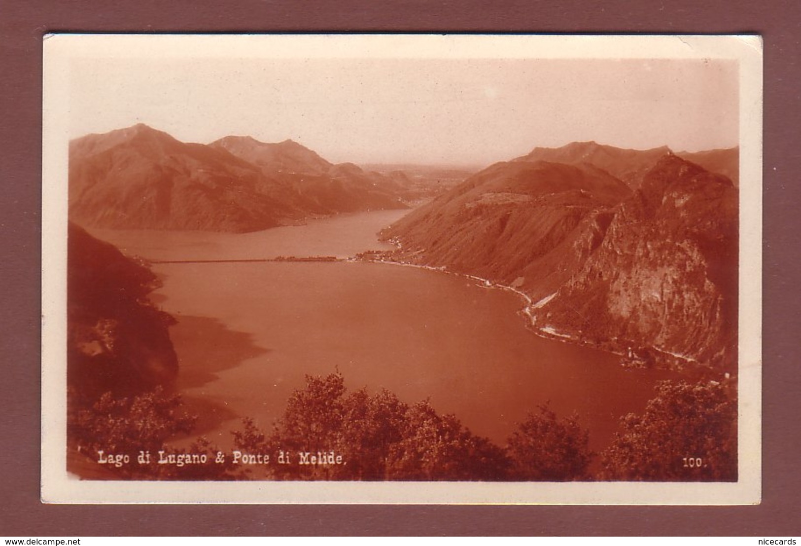 Ticino - Lago Di Lugano Et PONTE DI MELIDE - Lugano