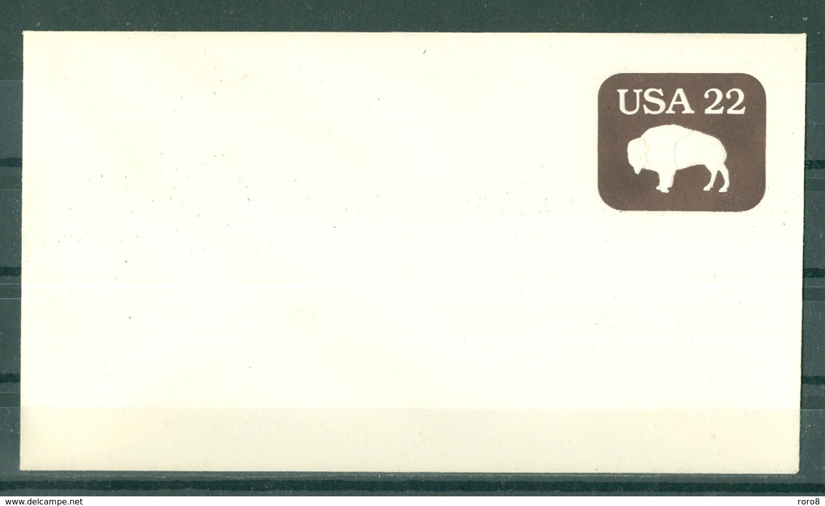 ETATS-UNIS - ENVELOPPE 22c "Bison" (N'ayant Pas Circulée) - 2011-...