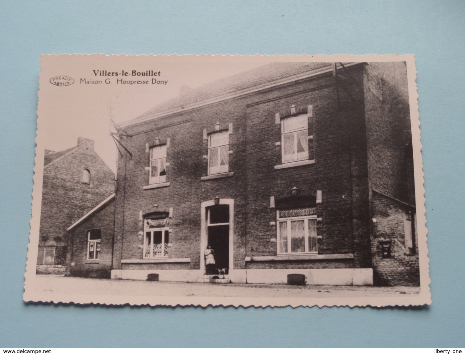 Maison G. Houpresse Dony  Villers-le-Bouillet ( Copie / Copy De Carte Postale ) Anno 19?? ( Zie Foto Details ) ! - Villers-le-Bouillet