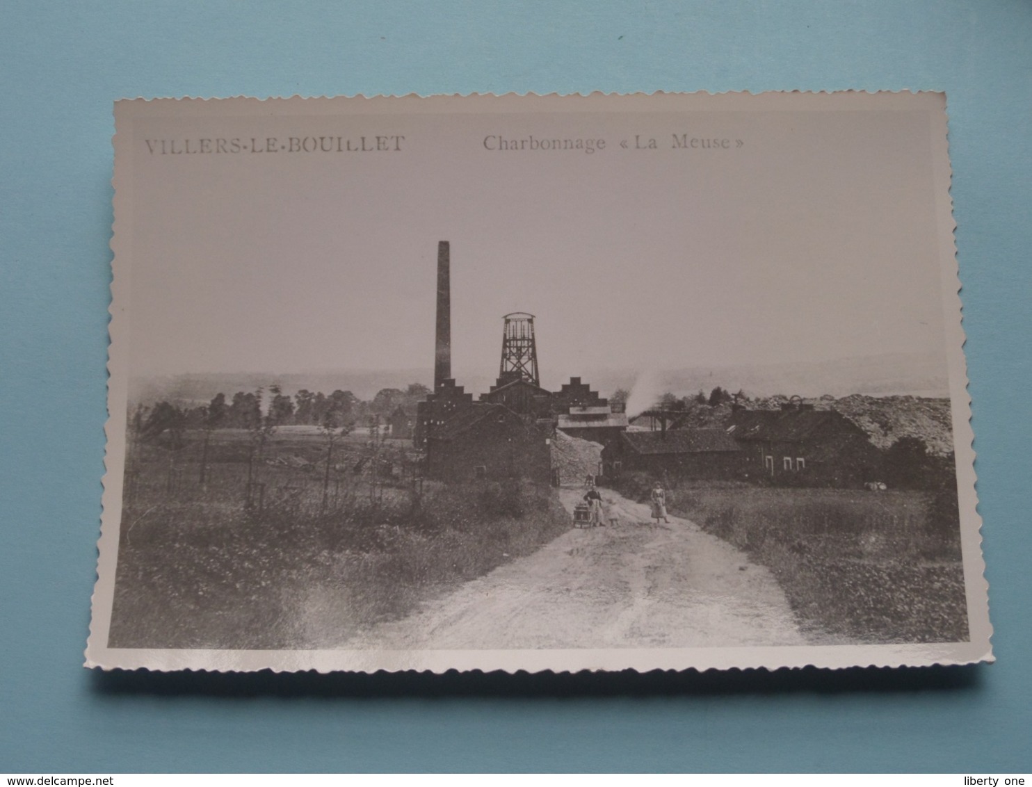 Charbonnage " La Meuse " >   Villers-le-Bouillet ( Copie / Copy De Carte Postale ) Anno 19?? ( Zie Foto Details ) ! - Villers-le-Bouillet