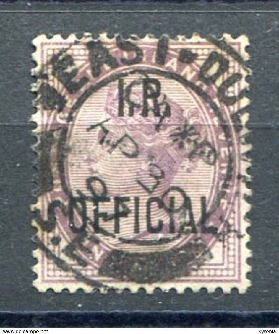 Q V. 1882, I.R.OFFICIAL Overprint  On 1d Lilac, Used - Dienstzegels