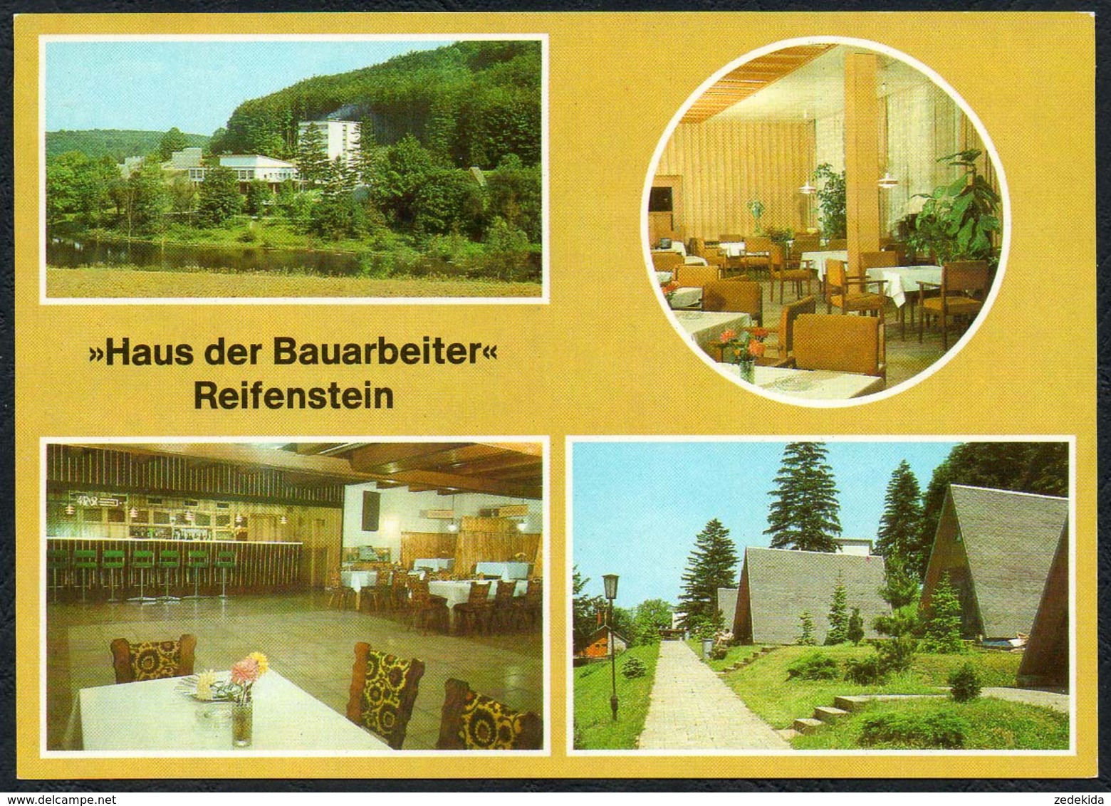 C6224 - TOP Kleinbartloff OT Reifenstein Ferienheim Haus Der Bauarbeiter VE Tiefbau Erfurt - Bild Und Heimat Reichenbach - Worbis