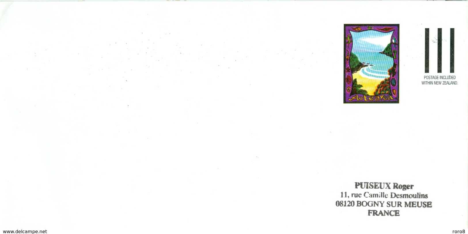 NOUVELLE-ZELANDE - Enveloppe "AOTEAVOA" - Postal Stationery