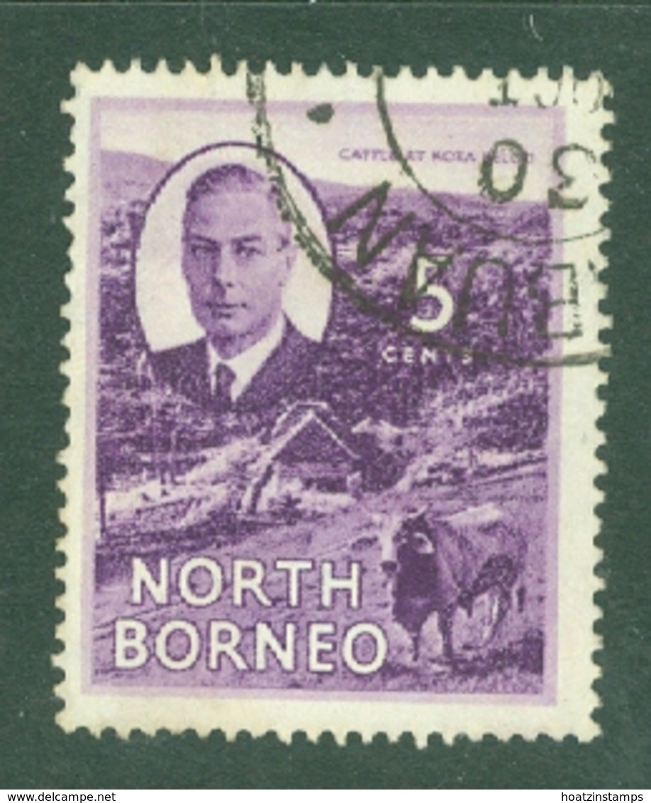 North Borneo: 1950/52   KGVI - Pictorial    SG360   5c    Used - North Borneo (...-1963)