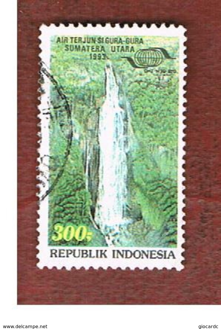 INDONESIA   - SG 2111  -  1993  SIGURA-GURA WATERFALLS    - USED ° - Indonesia