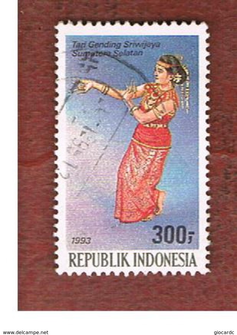 INDONESIA   - SG 2122  -  1993  TRADITIONAL DANCES: SOUTH  SUMATRA    - USED ° - Indonesia