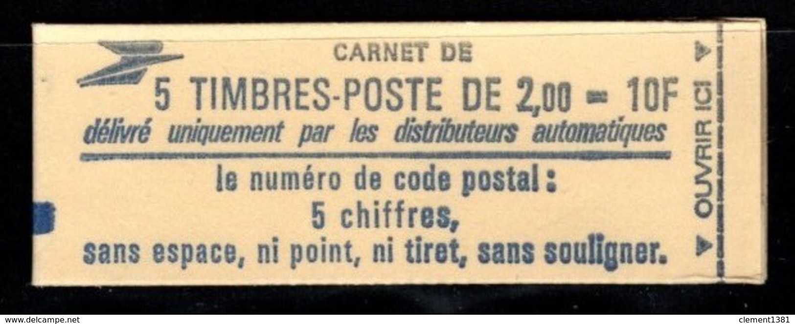 Carnet YT 2274 C1 LIBERTE DE DELACROIX 2frs Ouvert Mais Complet - Sonstige & Ohne Zuordnung