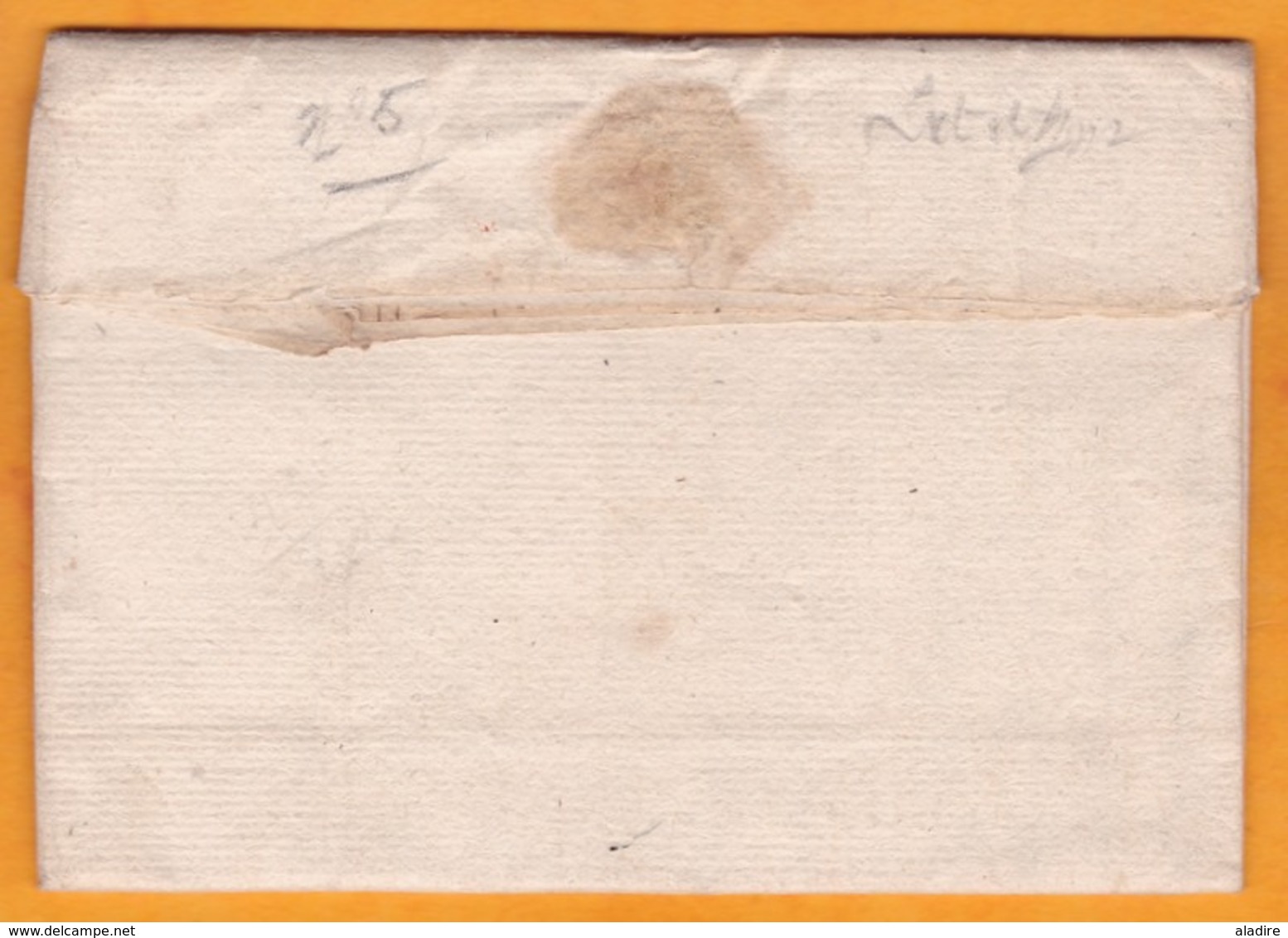 1769 - Marque Postale V.NEUVEDAGEN, Auj. Villeneuve Sur Lot, Lot Et Garonne Sur LAC Vers Bordeaux, Gironde - 1701-1800: Précurseurs XVIII