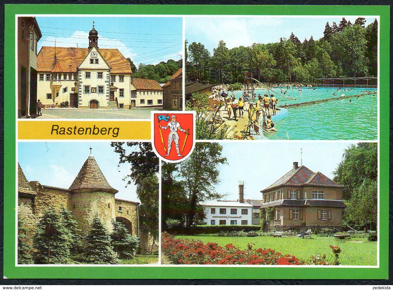 C8423 - TOP Rastenburg Freibad Volksschwimmbad Friedrich Ludwig Jahn - Bild Und Heimat Reichenbach - Rastenburg