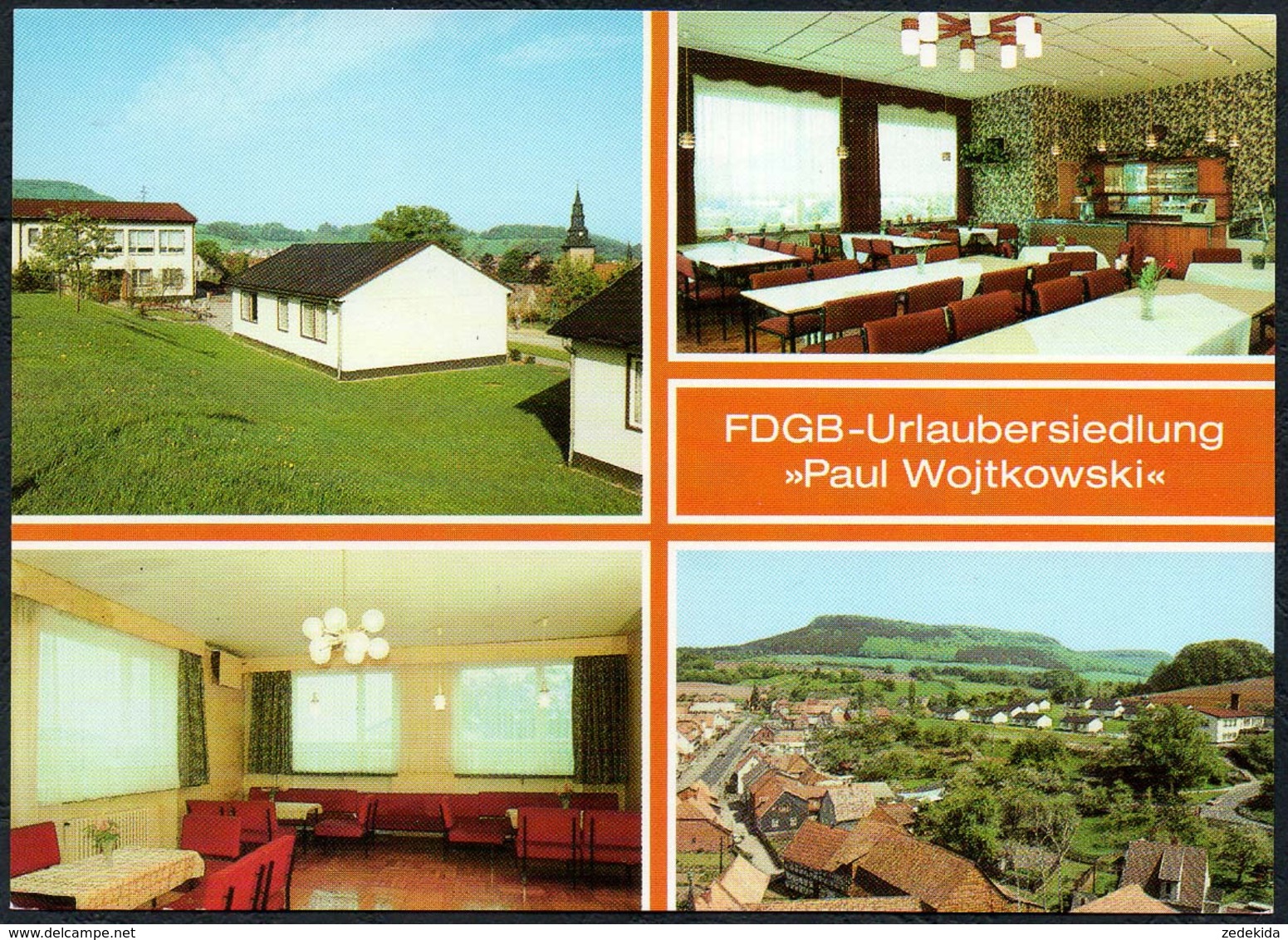 C8429 - TOP Uder FDGB Urlaubersiedlung Paul Wojtkowski - Bild Und Heimat Reichenbach - Heiligenstadt