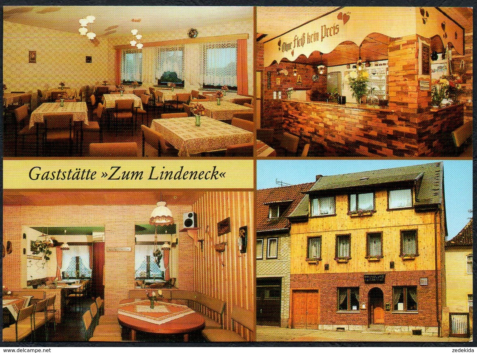 C8430 - TOP Blaicherode Gaststätte Zum Lindeneck - Bild Und Heimat Reichenbach - Bleicherode