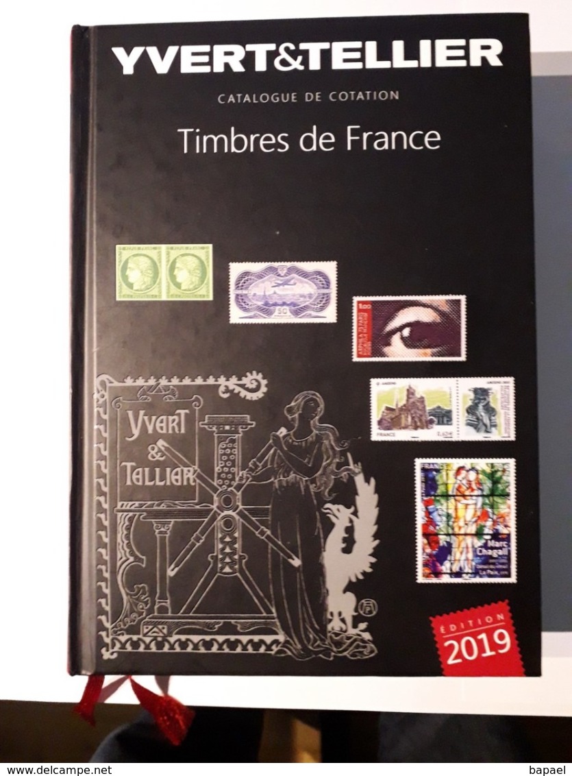 Catalogue De Cotation - Timbres De France (Yvert & Tellier) - Édition 2019 - France