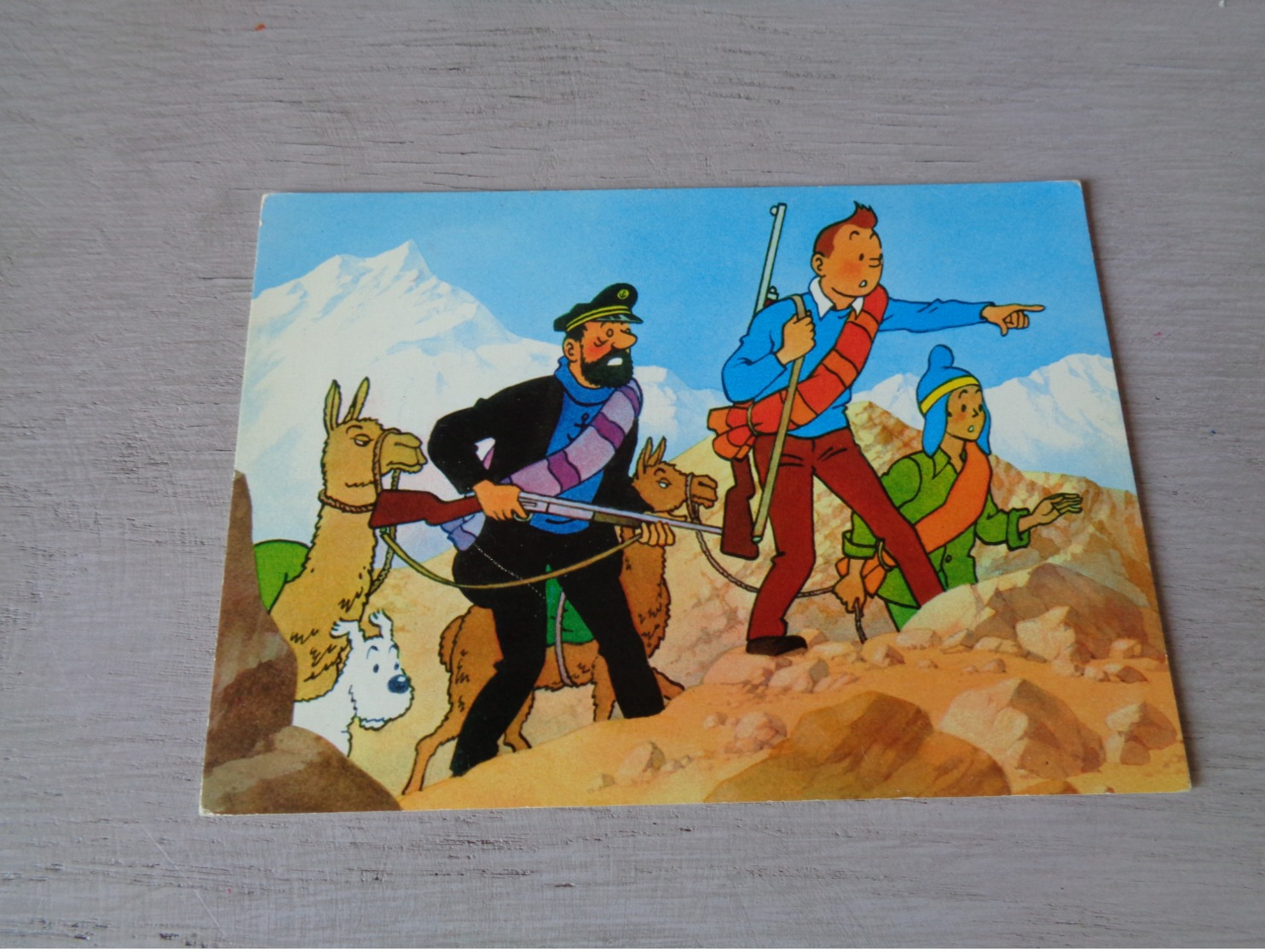 Strip ( 2 )  Kuifje  Tintin Et Le Temple Du Soleil Par Hergé N° 15 - Bandes Dessinées