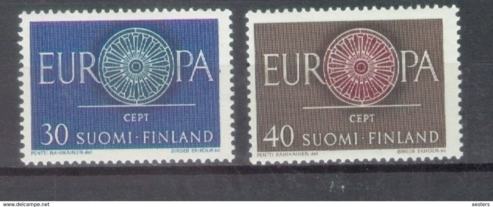 Finland 1960; Europa Cept, Michel 525-526.** (MNH) - 1960