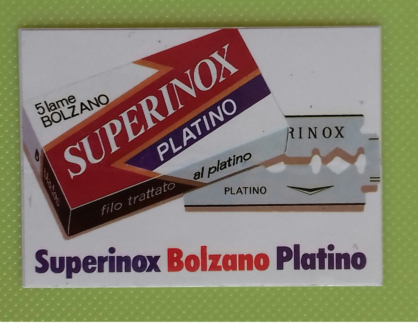 Sticker SUPERINOX BOLZANO PLATINO - Otros & Sin Clasificación