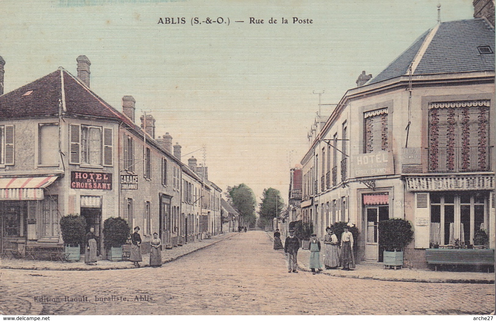 CPA - 78 - ABLIS - Rue De La Poste - Ablis