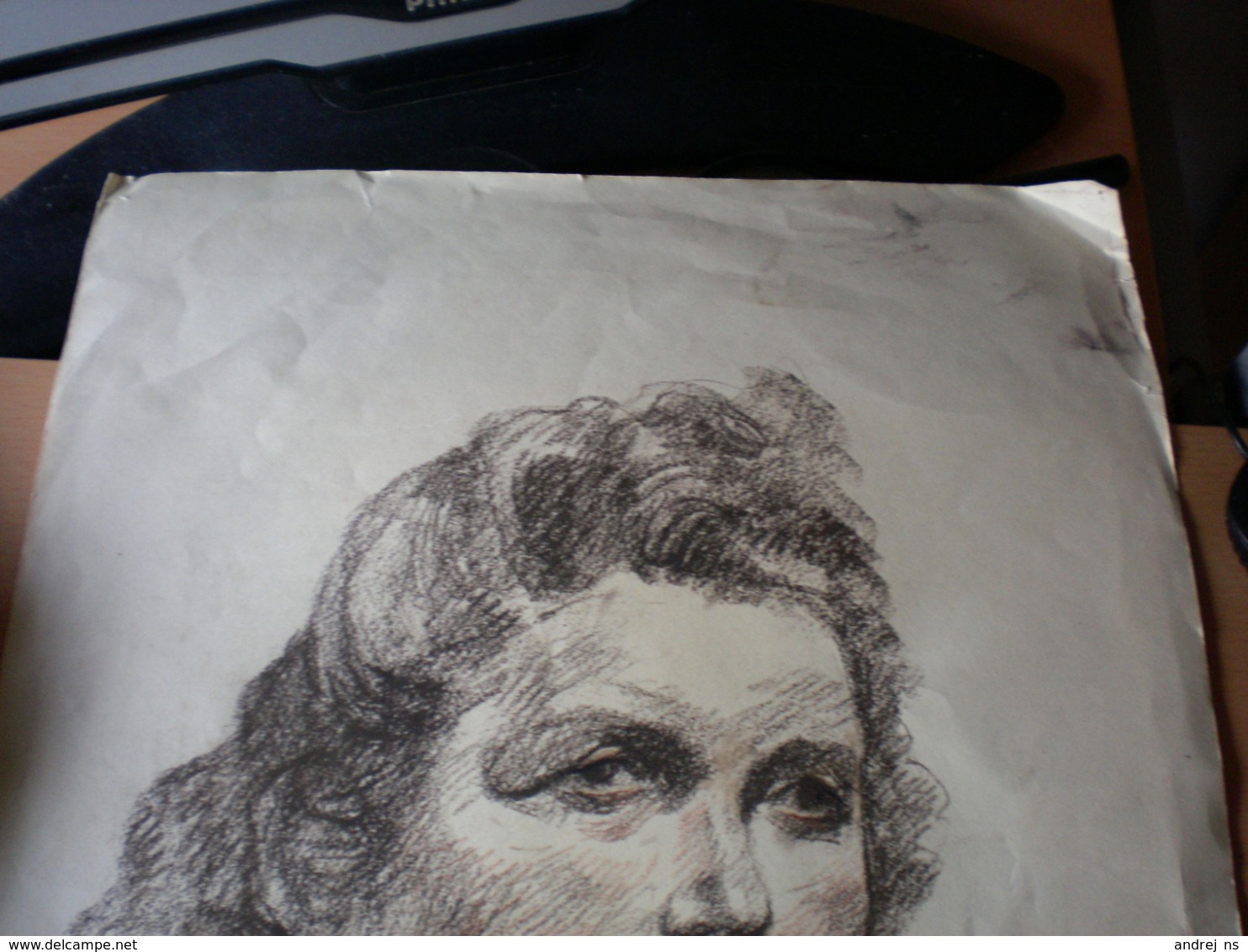 Old Pastels Drawings 1954 Women - Pastelli