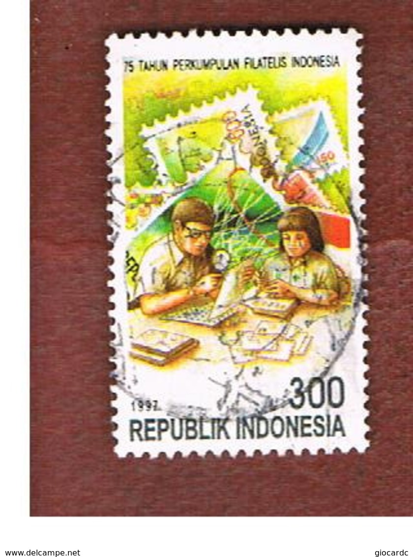INDONESIA   - SG 2306 -  1997  PHILATELIC ASSOCIATION: CHILDREN & STAMPS  - USED ° - Indonesia