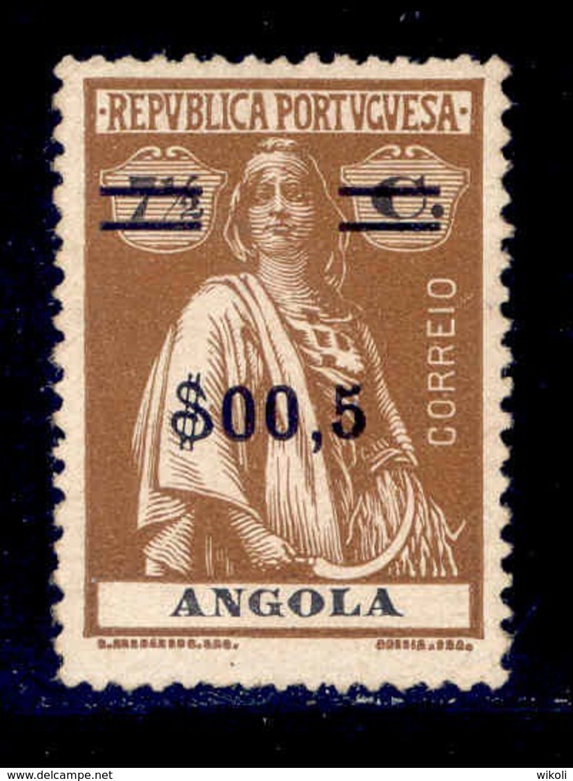 ! ! Angola - 1921 Ceres $00,5 - Af. 198 - NGAI - Angola