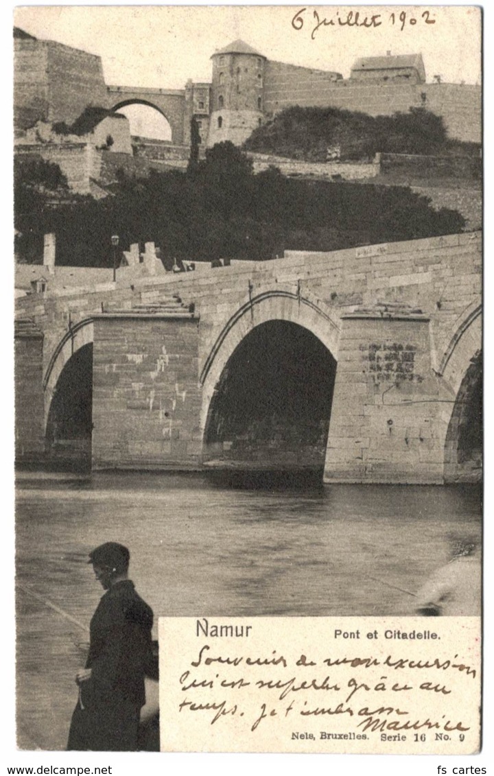 (134) Namur  Pont Et Citadelle - Namur