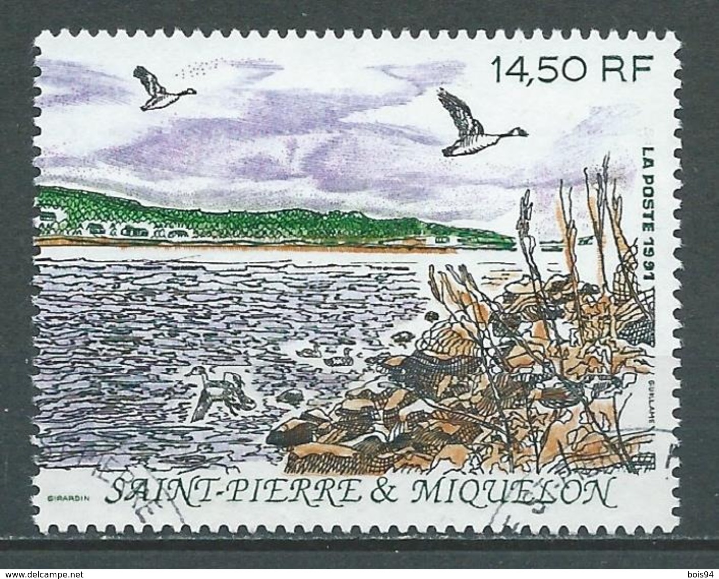 SAINT PIERRE ET MIQUELON 1991 . N° 549 Oblitéré . - Oblitérés