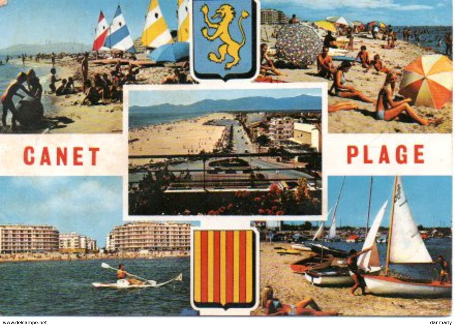 CANET (66) : Vues Diverses De La Plage - Canet En Roussillon